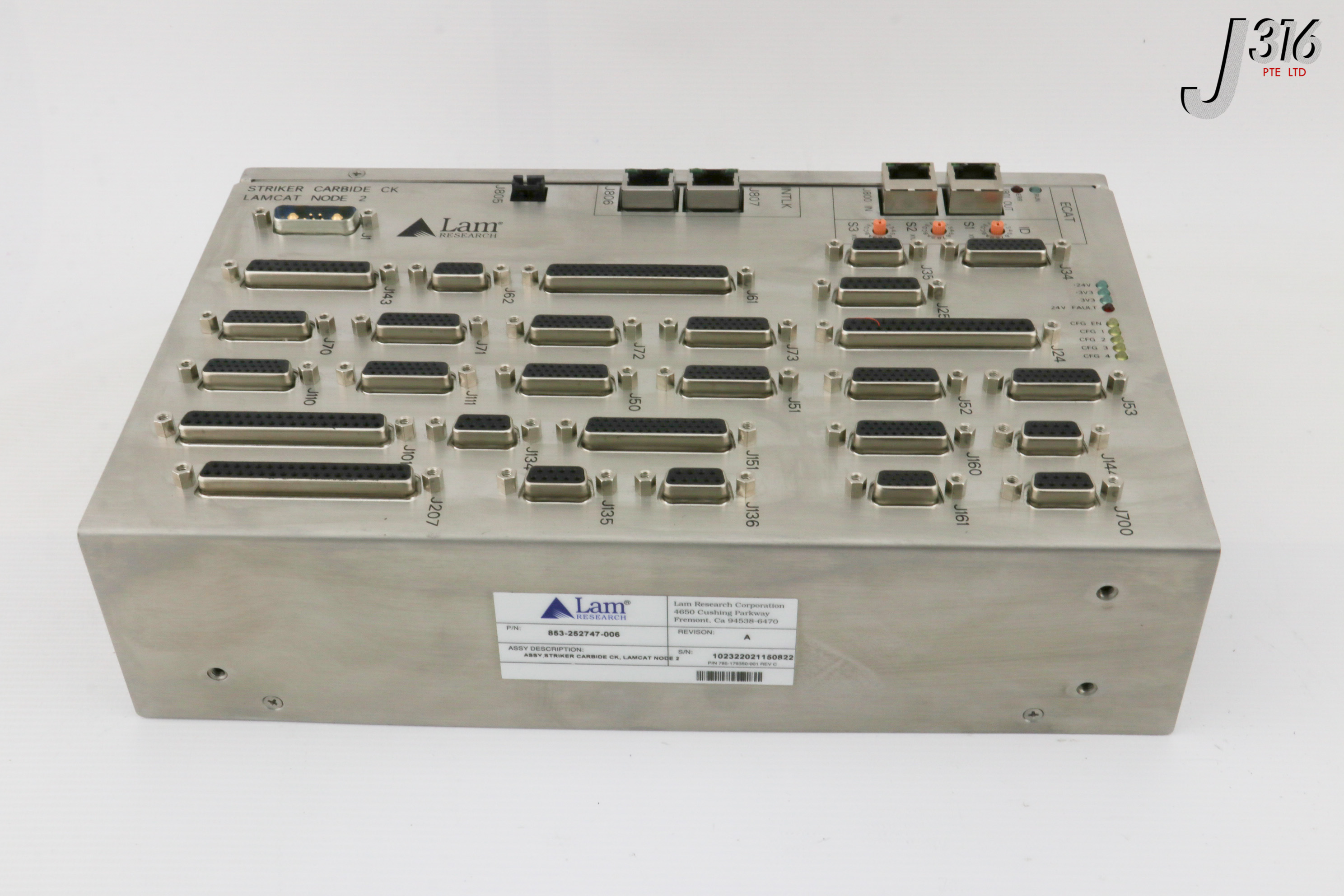 31313 LAM RESEARCH ASSY, STRIKER CARBIDE CK, LAMCAT NODE 2 853